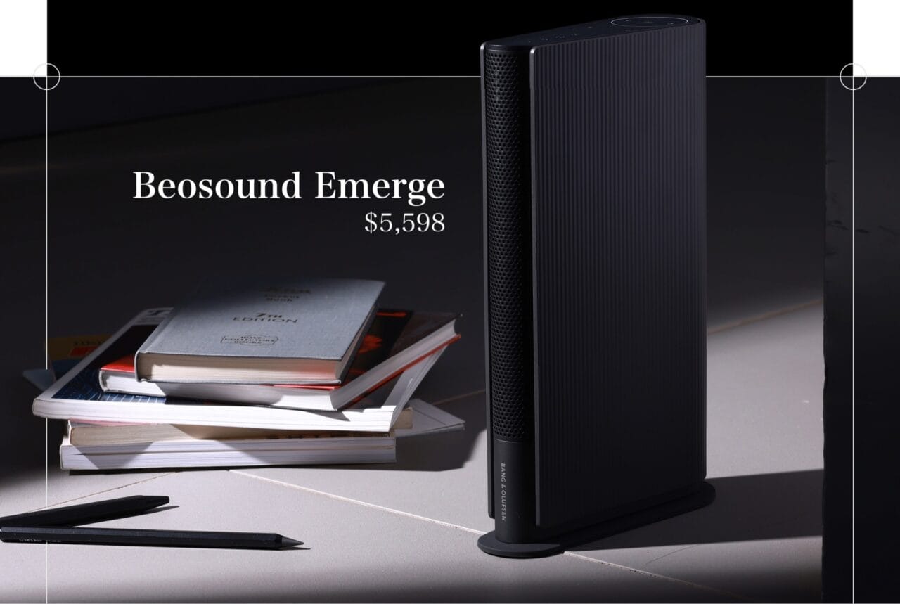 Beosound Emerge $5,598