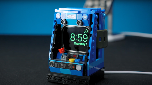 $500買Lego散件 砌Apple Watch街機充電座